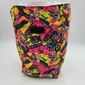 Vintage 80s Cool Covers Insulated Lunch Bag Skate Streetwear Neon
